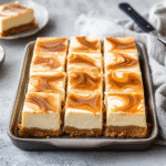 How to make Decadent Vanilla Bean Cheesecake Bars — key cooking step
