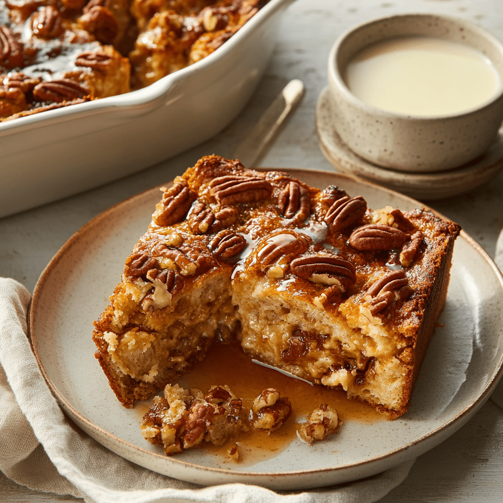 Fluffy Maple Pecan Breakfast Bake — restaurant-quality recipe photo