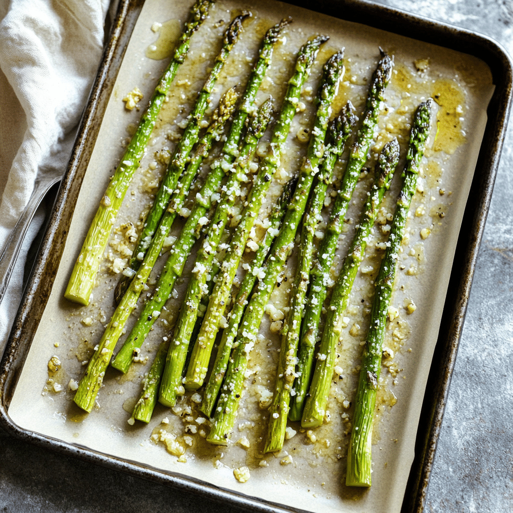 Garlic Parmesan Roasted Asparagus — restaurant-quality recipe photo