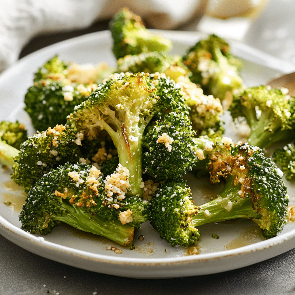 Garlic Parmesan Roasted Broccoli — restaurant-quality recipe photo