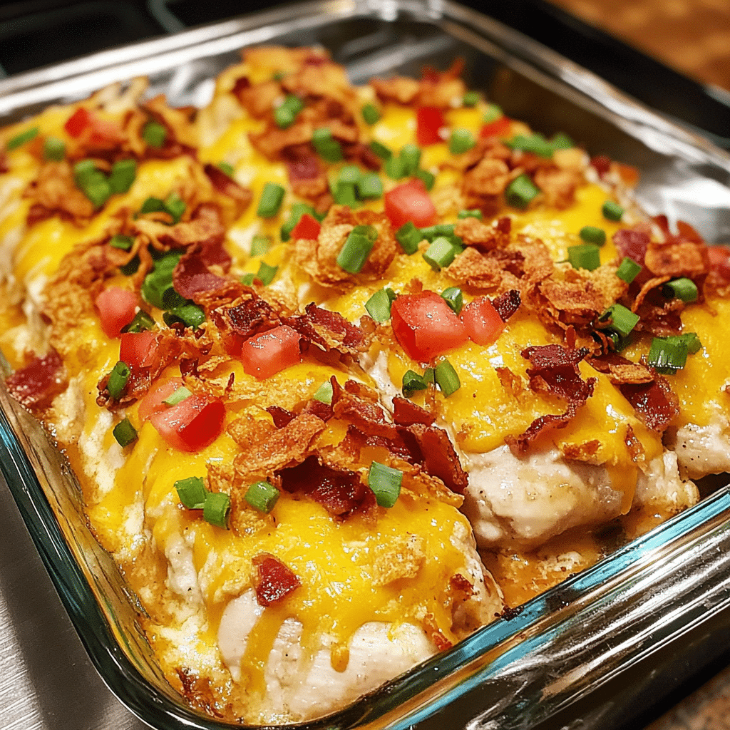 Loaded Bacon Ranch Chicken Bake — restaurant-quality recipe photo