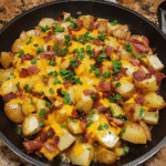 Loaded Bacon Ranch Potato Skillet — restaurant-quality recipe photo