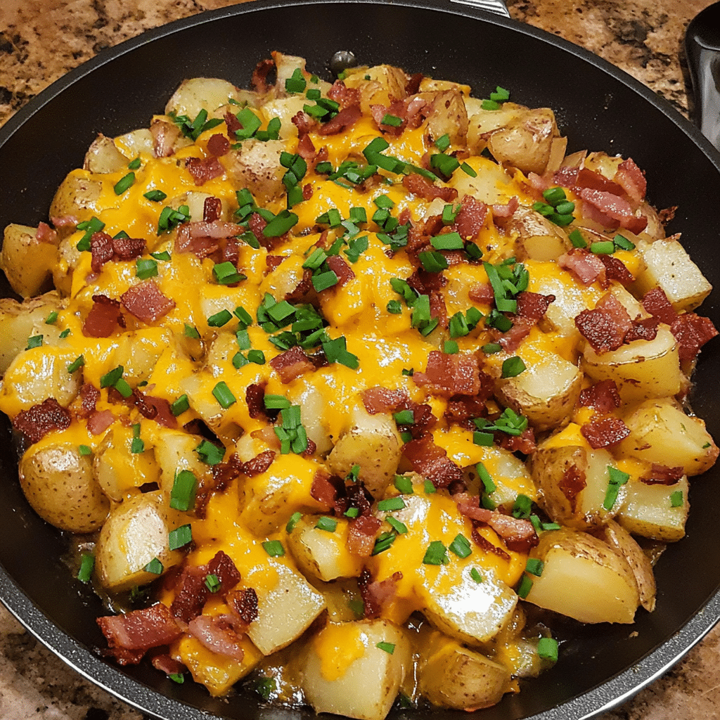 Loaded Bacon Ranch Potato Skillet — restaurant-quality recipe photo