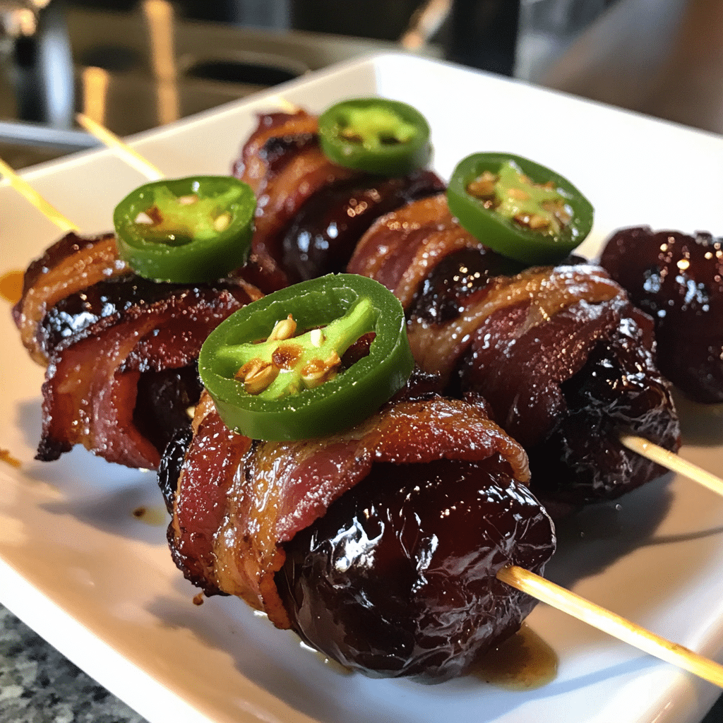 Maple Bacon-Wrapped Dates with a Spicy Kick — restaurant-quality recipe photo
