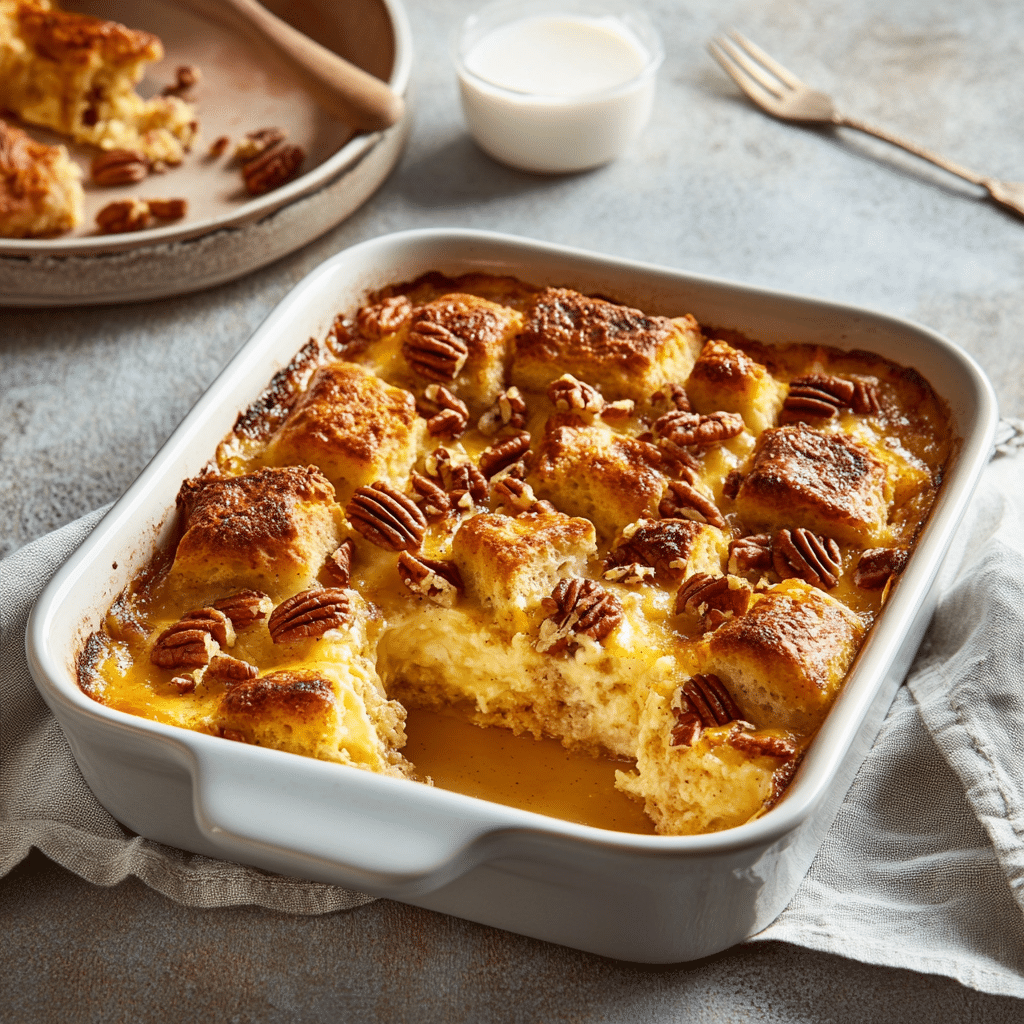 Maple Pecan Breakfast Casserole — restaurant-quality recipe photo