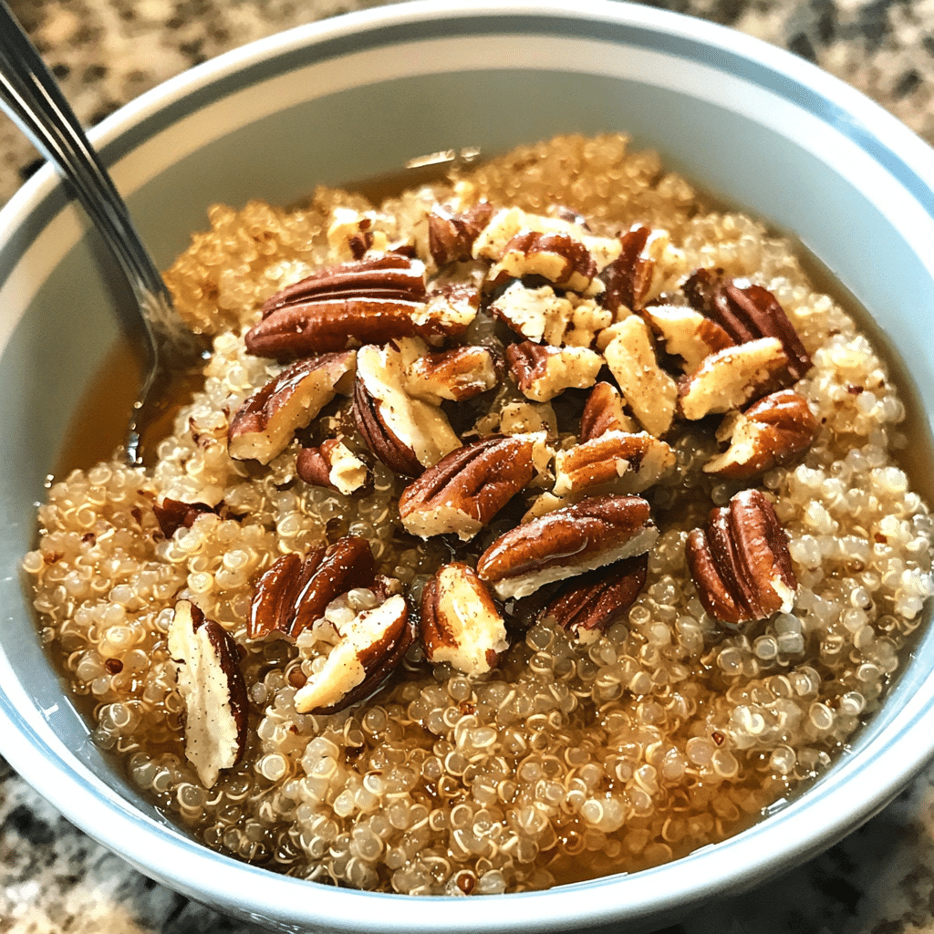 Maple Pecan Breakfast Quinoa Delight — restaurant-quality recipe photo
