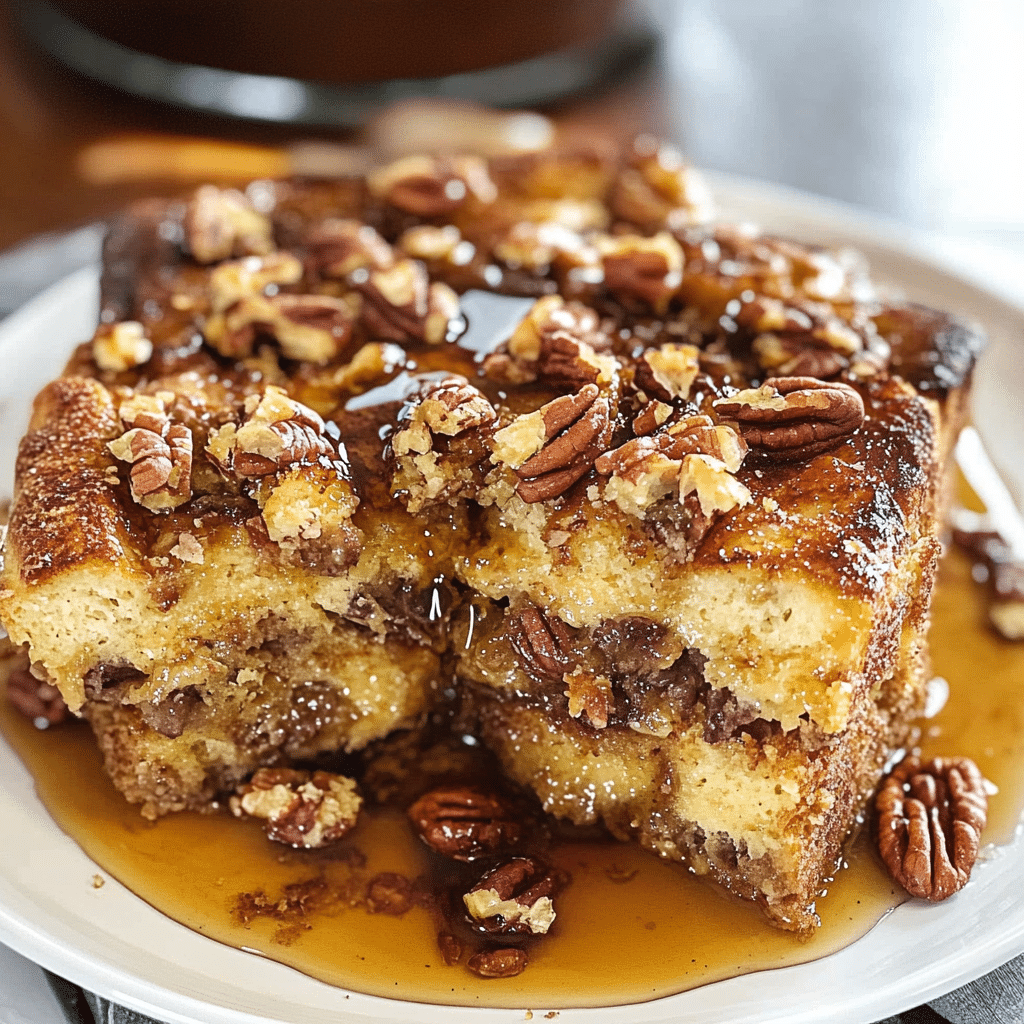 Maple Pecan French Toast Bake — restaurant-quality recipe photo