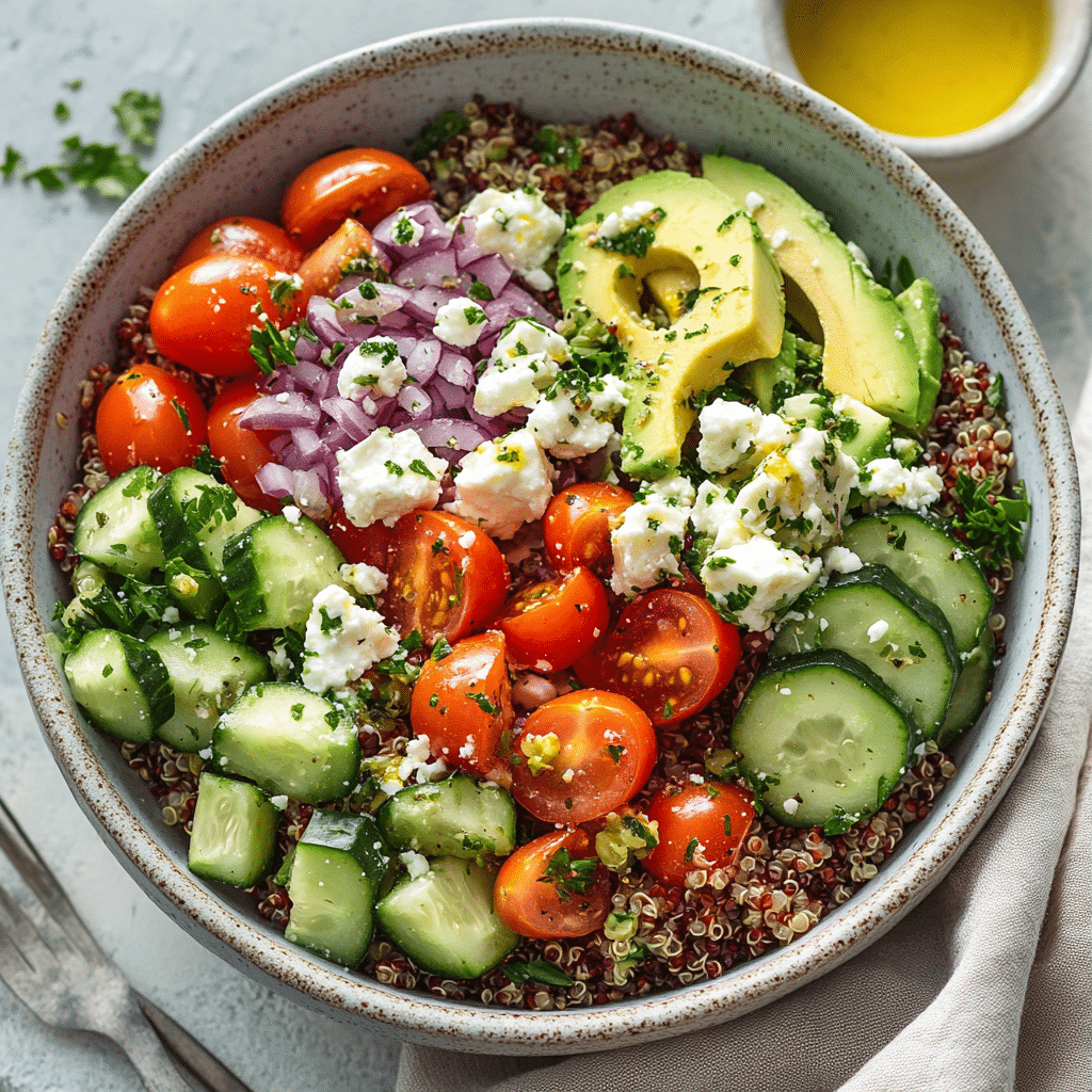 Savory Mediterranean Grain Bowl — restaurant-quality recipe photo