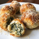 How to make Savory Spinach Artichoke Bombs — key cooking step