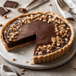How to make Sinful Chocolate Hazelnut Dream Tart — key cooking step