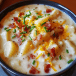 Smoked Bacon Cheddar Potato Chowder — restaurant-quality recipe photo