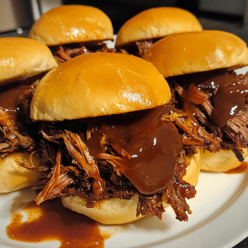 Smoky BBQ Beef Brisket Sliders — restaurant-quality recipe photo