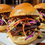 Smoky BBQ Brisket Sliders with Crunchy Slaw — restaurant-quality recipe photo