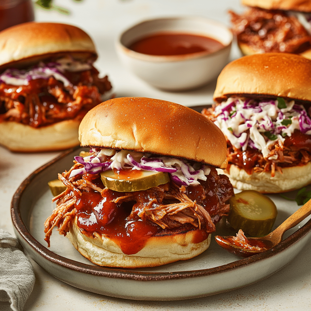 Smoky BBQ Pulled Pork Sandwiches — restaurant-quality recipe photo