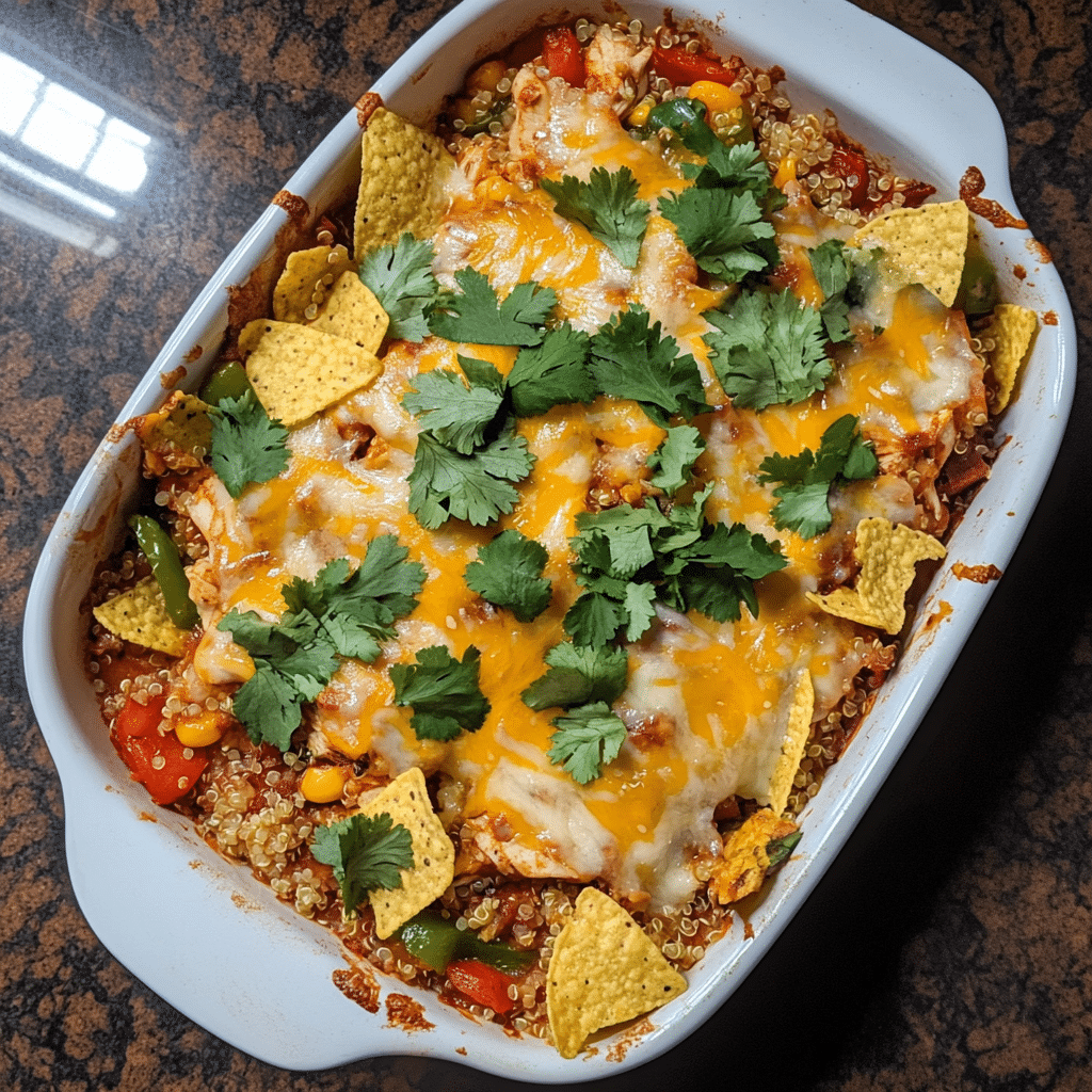 Smoky Chipotle Chicken and Quinoa Bake — restaurant-quality recipe photo
