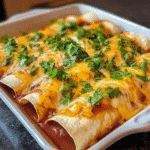 How to make Smoky Chipotle Chicken Enchiladas — key cooking step