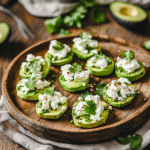 How to make Spicy Avocado Feta Bites — key cooking step