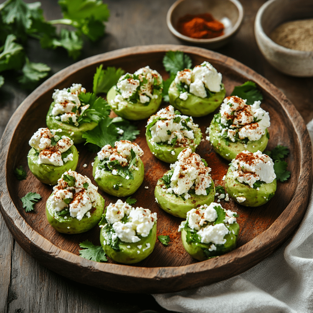 Spicy Avocado Feta Bites — restaurant-quality recipe photo