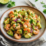 How to make Spicy Avocado Shrimp Bites — key cooking step