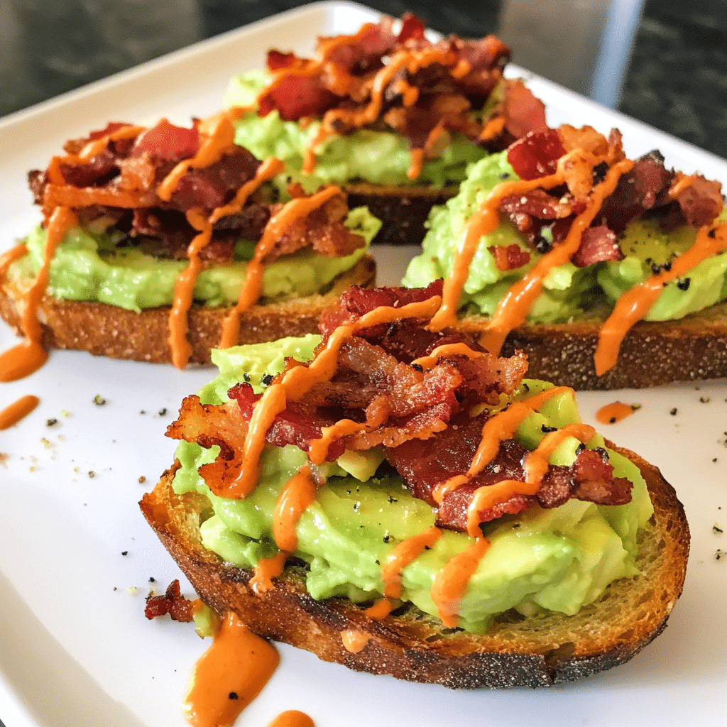 Spicy Bacon Avocado Crostini — restaurant-quality recipe photo