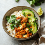 How to make Spicy Chipotle Chicken Burrito Bowl — key cooking step