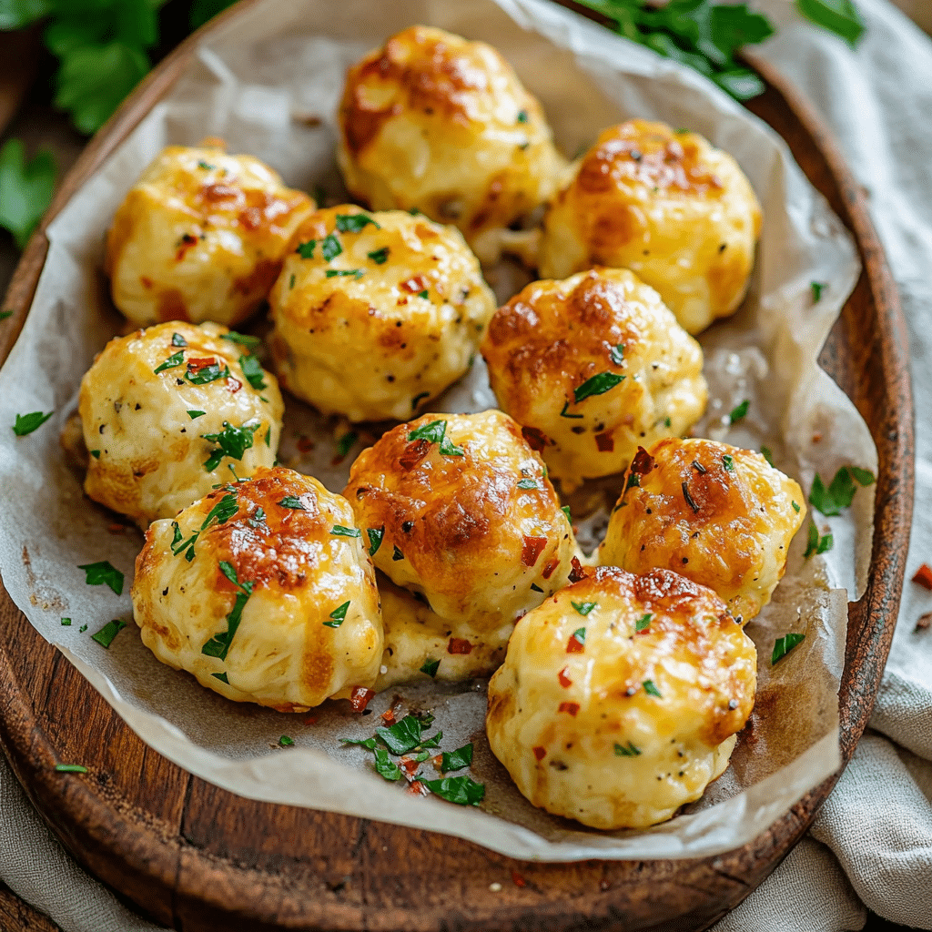 Spicy Garlic Herb Cheese Bites — restaurant-quality recipe photo