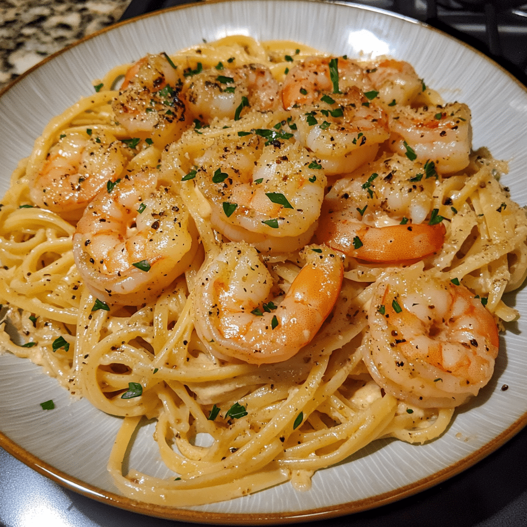 Spicy Garlic Shrimp Pasta — restaurant-quality recipe photo