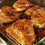 How to make Spicy Honey Garlic Glazed Chicken — key cooking step
