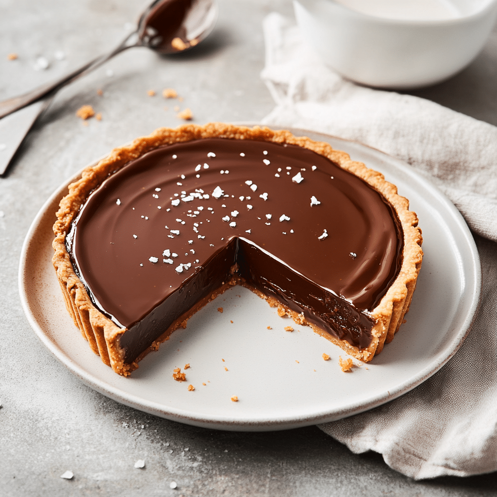 Velvety Chocolate Caramel Tart — restaurant-quality recipe photo