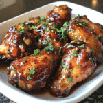 Whiskey-Glazed BBQ Chicken Wings — restaurant-quality recipe photo