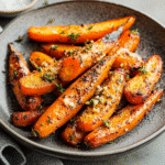 How to make Zesty Garlic Herb Roasted Carrots — key cooking step