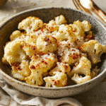 How to make Zesty Garlic Parmesan Roasted Cauliflower — key cooking step