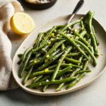 How to make Zesty Lemon Garlic Green Beans — key cooking step