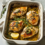 How to make Zesty Lemon Herb Chicken Bake — key cooking step