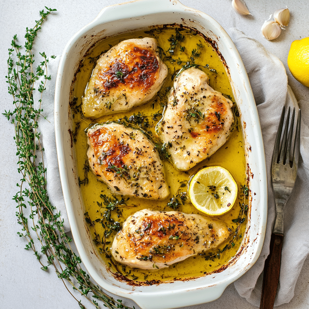 Zesty Lemon Herb Chicken Bake — restaurant-quality recipe photo