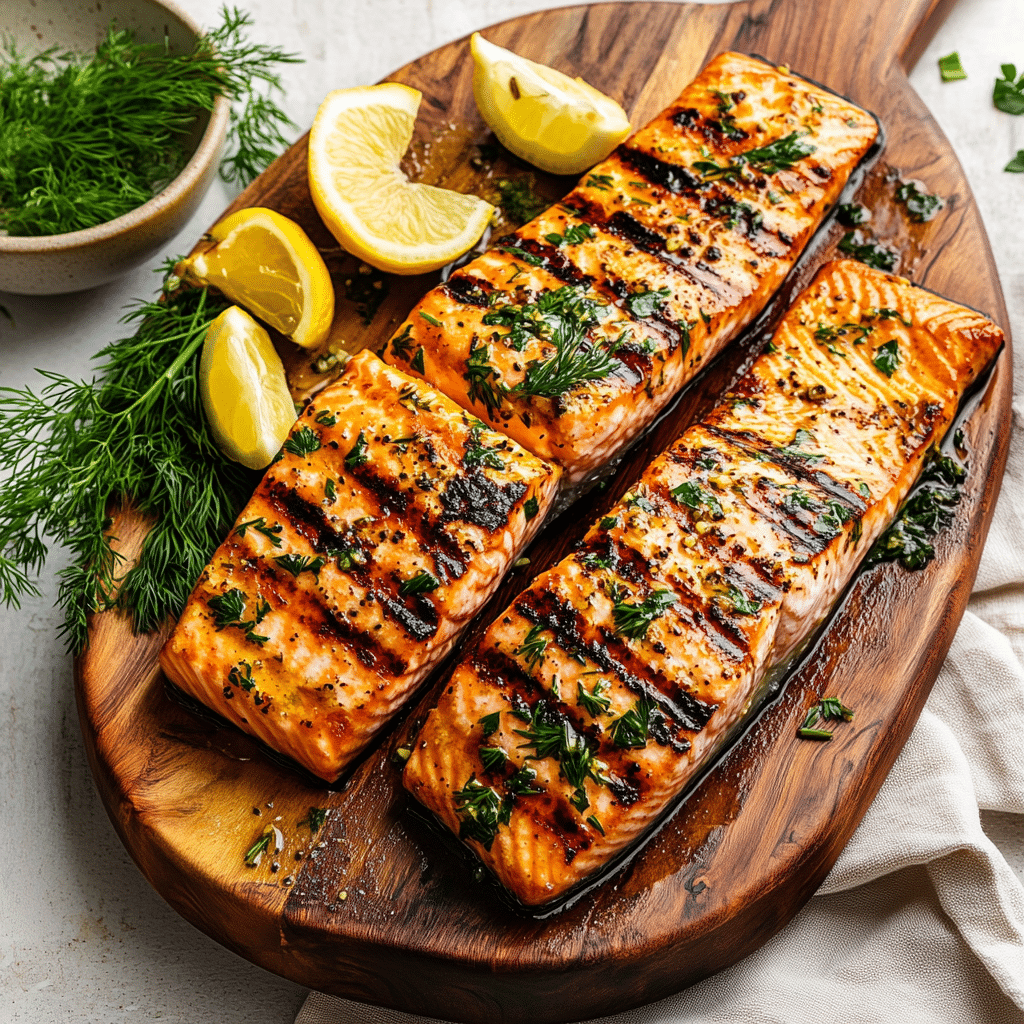 Zesty Lemon Herb Grilled Salmon — restaurant-quality recipe photo