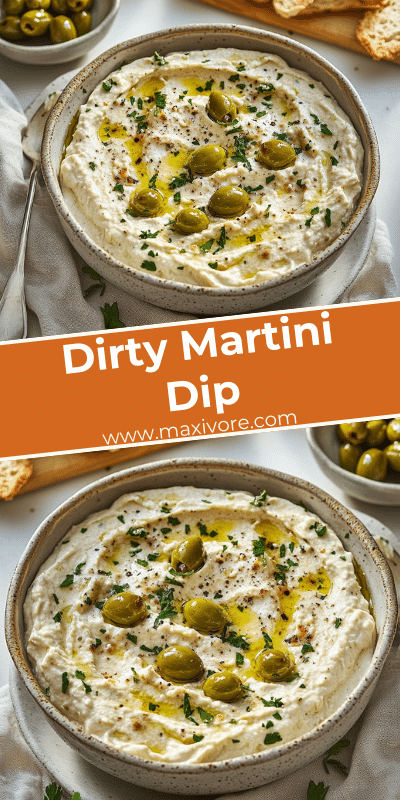 Dirty Martini Dip