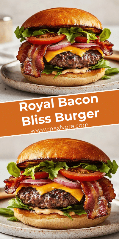Royal Bacon Bliss Burger