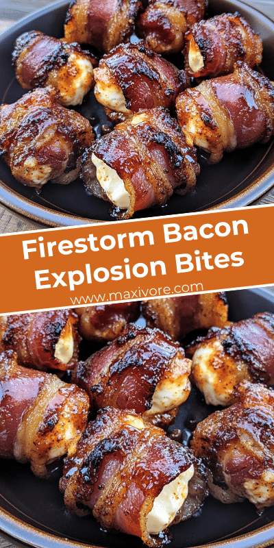 Firestorm Bacon Explosion Bites