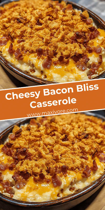 Cheesy Bacon Bliss Casserole