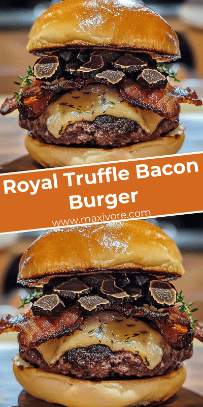 Royal Truffle Bacon Burger