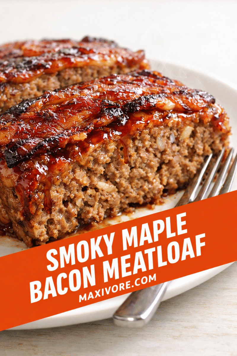 Smoky Maple Bacon Meatloaf