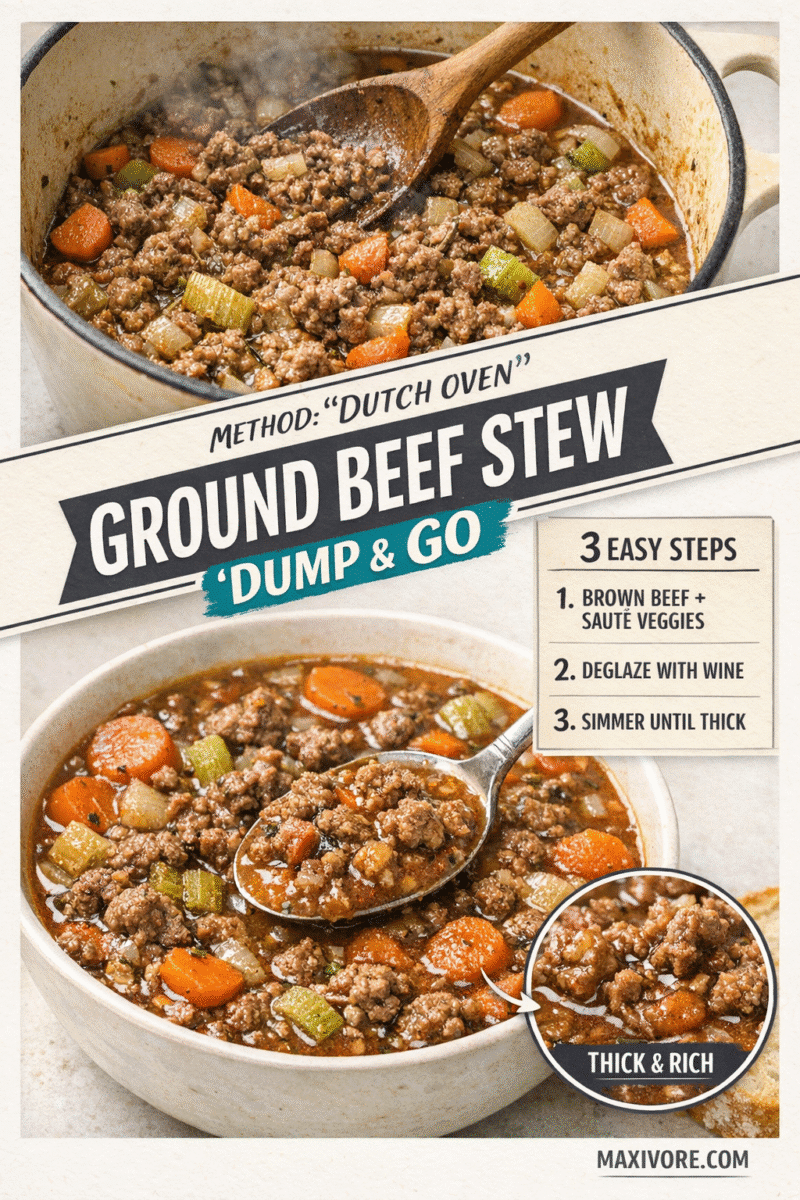 Ground Beef Stew a Hearty Recipe for Comforting Meals