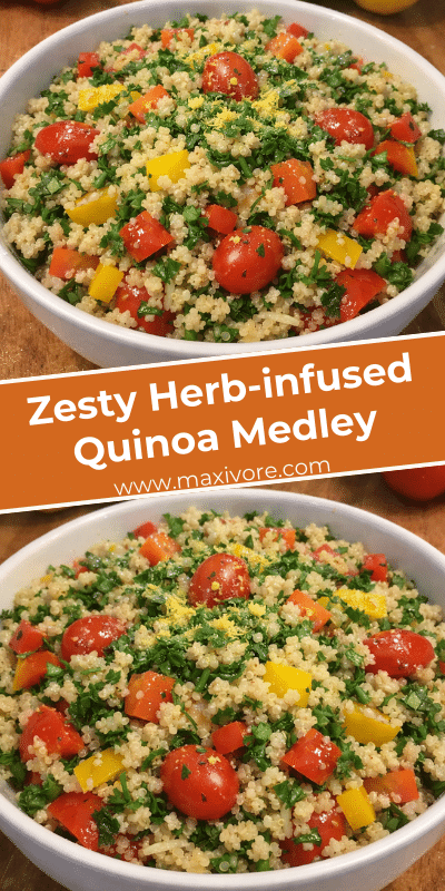 Zesty Herb-infused Quinoa Medley