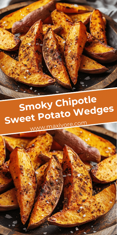 Smoky Chipotle Sweet Potato Wedges