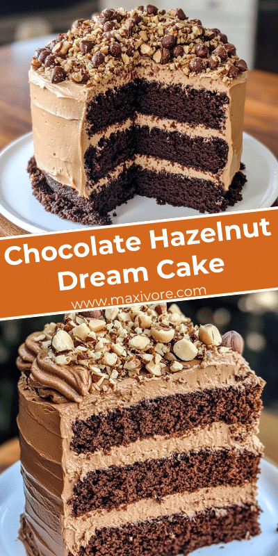 Chocolate Hazelnut Dream Cake