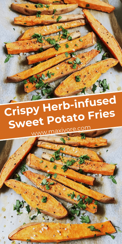 Crispy Herb-infused Sweet Potato Fries
