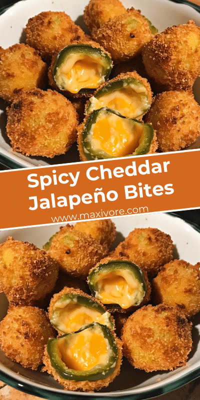 Spicy Cheddar Jalapeño Bites