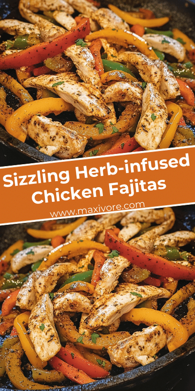 Sizzling Herb-infused Chicken Fajitas