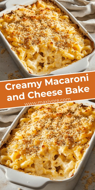Creamy Macaroni and Cheese Bake